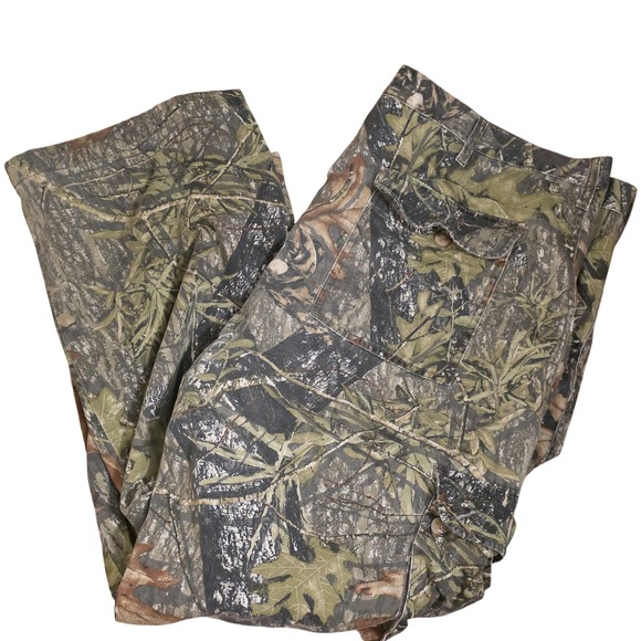 Mossy Oak Other - Mossy‎ Oak Obsession Camo Cargo Pants Mens XL 40-42 Green Brown Woodland Hunting